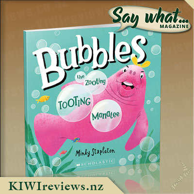 Say what... Exclusive - Bubbles the Zooting, Tooting Manatee Giveaway